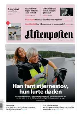 Cover of Aftenposten