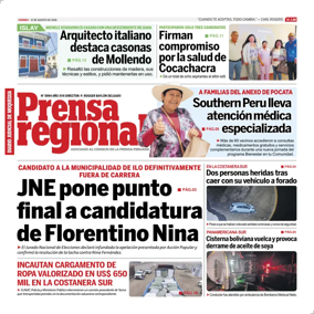 Cover of Prensa Regional