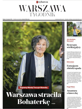Cover of Gazeta Wyborcza Stoleczna
