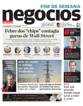 Cover of Jornal de Negocios
