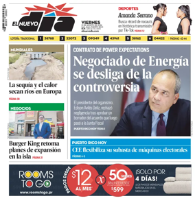Cover of El Nuevo Dia