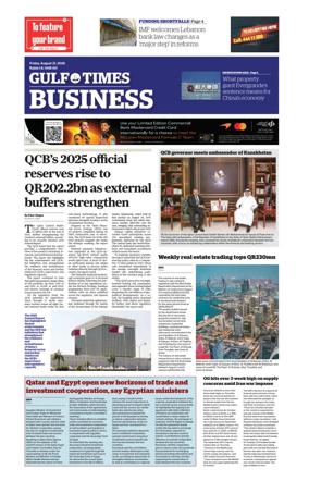 Cover of Gulf Times Business