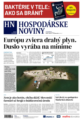 Cover of Hospodarske noviny