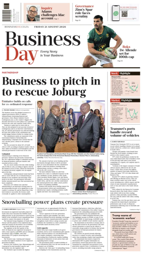 Cover of Business Day