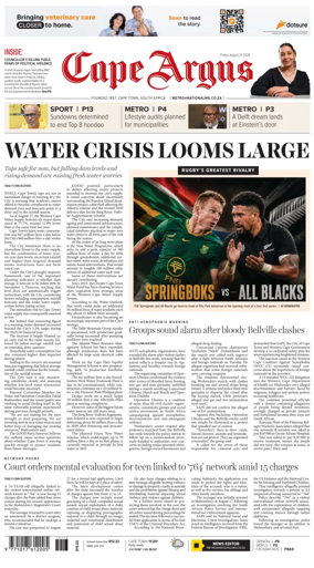 Cover of Cape Argus