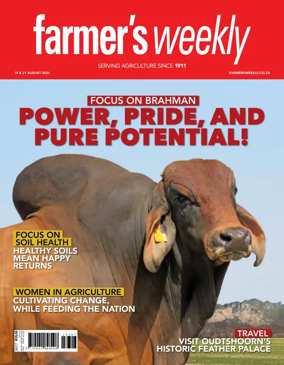 Cover of Farmers Weekly (South Africa)