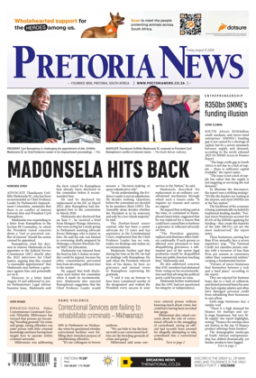 Cover of Pretoria News