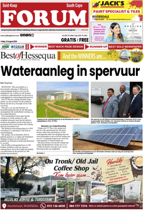 Cover of Suid-Kaap FORUM