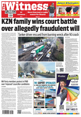 Cover of The Witness (South Africa)