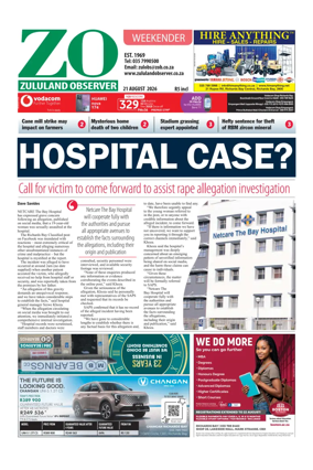 Cover of Zululand Observer - Weekender