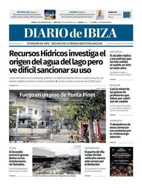 Cover of Diario de Ibiza