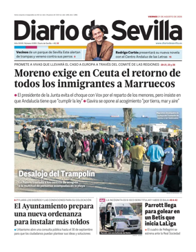 Cover of Diario de Sevilla