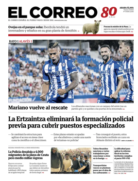 Cover of EL Correo (Alava)