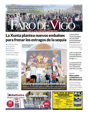 Cover of Faro de Vigo (Deza/Tabeiros-Montes)
