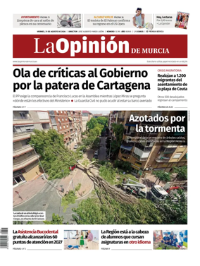 Cover of La Opinion de Murcia