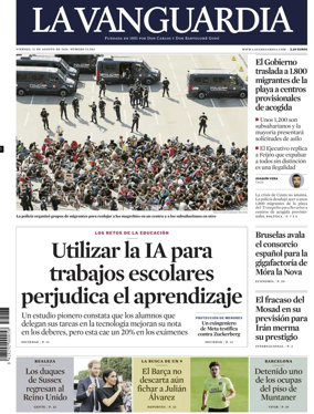 Cover of La Vanguardia (1st Edition)