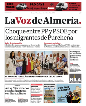 Cover of La Voz de Almeria