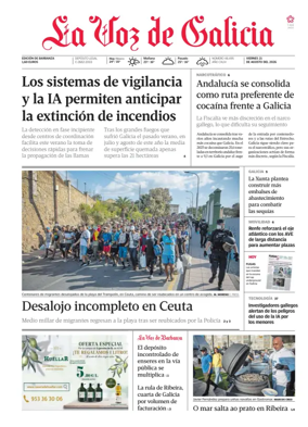Cover of La Voz de Galicia (Barbanza)