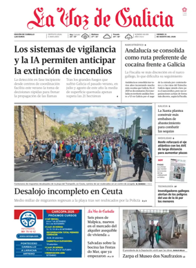 Cover of La Voz de Galicia (Carballo)