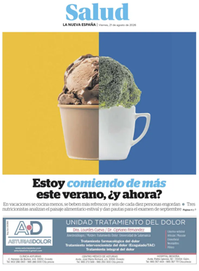 Cover of Salud | La Nueva Espana