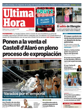 Cover of Ultima Hora