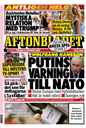 Cover of Aftonbladet