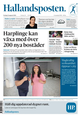 Cover of Hallandsposten