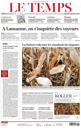 Cover of Le Temps