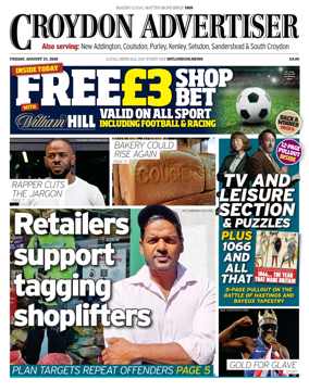 Cover of Croydon Advertiser