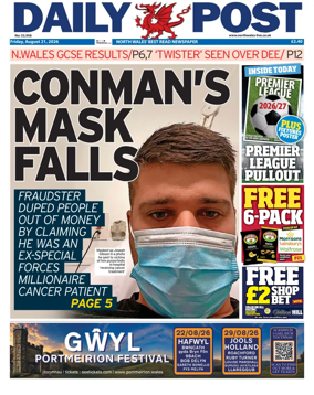 Cover of Daily Post (North Wales)