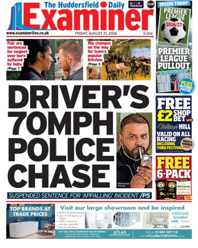 Cover of Huddersfield Daily Examiner