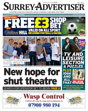 Cover of Surrey Advertiser