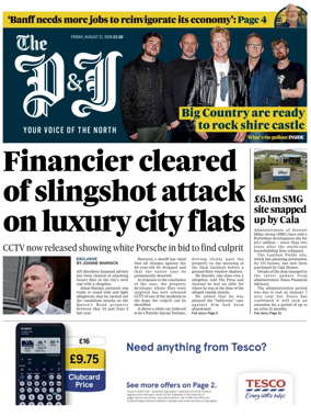 Cover of The Press and Journal (Aberdeen and Aberdeenshire)