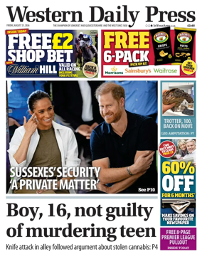 Cover of Western Daily Press