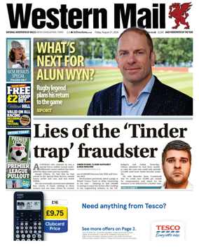 Cover of Western Mail