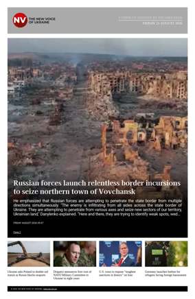 Cover of The New Voice of Ukraine