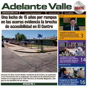 Cover of Adelante Valle