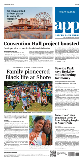 Cover of Asbury Park Press