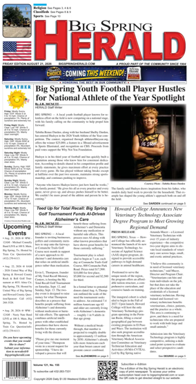 Cover of Big Spring Herald