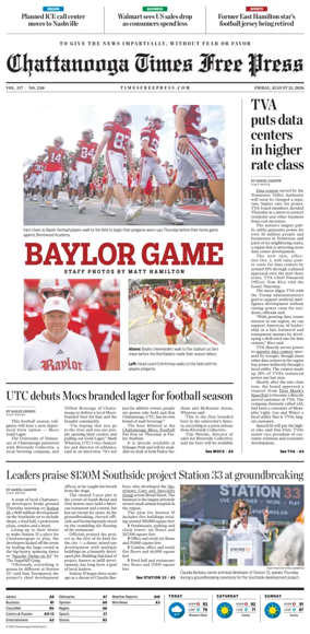 Cover of Chattanooga Times Free Press