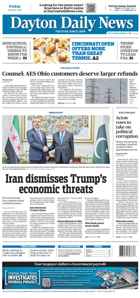 Cover of Dayton Daily News
