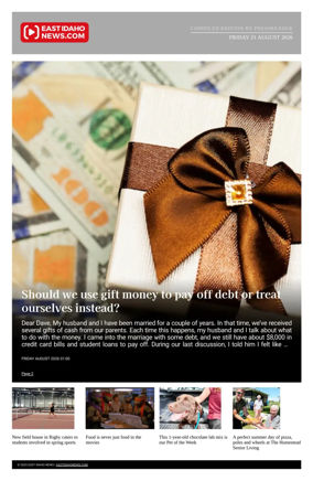 Cover of East Idaho News