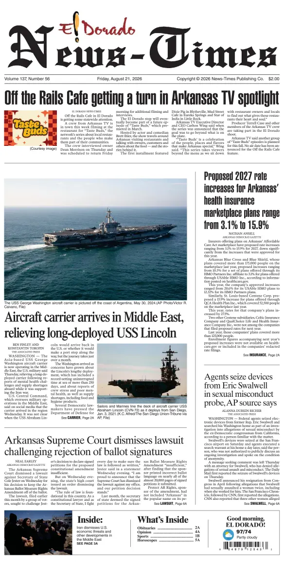 Cover of El Dorado News-Times (VCID - Camden News)