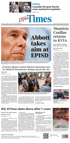 Cover of El Paso Times