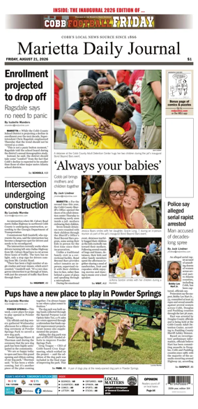 Cover of Marietta Daily Journal