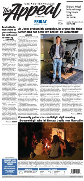 Cover of Marysville Appeal-Democrat