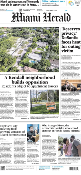 Cover of Miami Herald