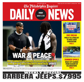 Cover of Philadelphia Daily News