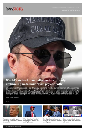 Cover of Raw Story