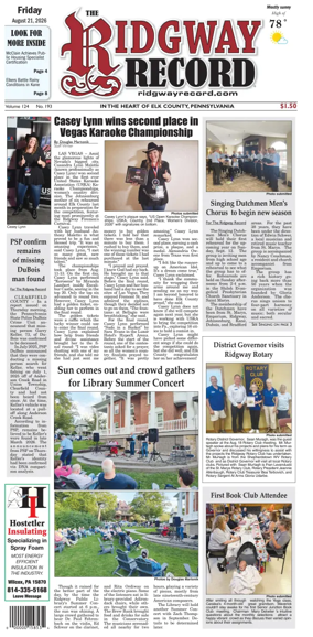 Cover of Ridgway Record